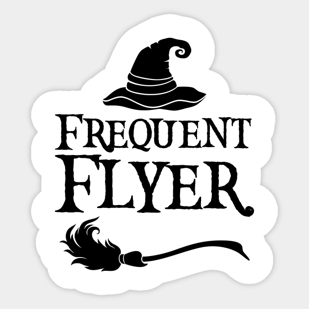 Frequent Flyer Sticker by RJCatch